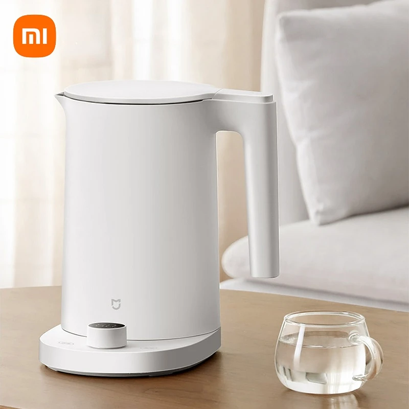 Xiaomi Mijia Thermostatic Electric Kettle 2 Pro Intelligent LED Screen Display Stepless Temperature Adjustable 1800W High Power