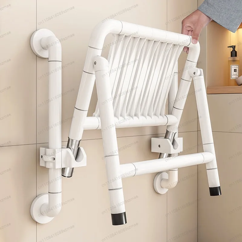 

Bathroom folding bath seat, thickened non-slip surface, safe support, comfortable bathing chair for the elderly