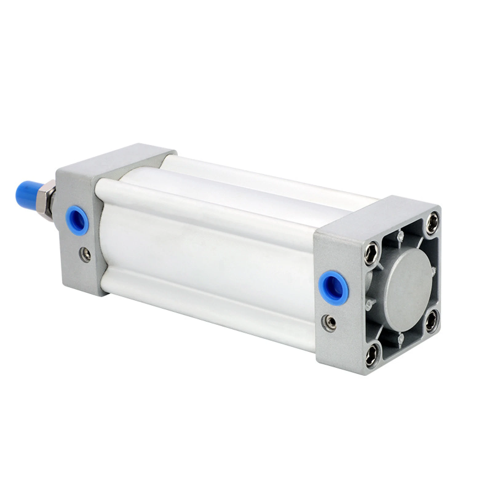 Cylinder Air Cylinder Double Acting PT1/4 Threaded Rod 25-300mm Automation SI80 Aluminum Alloy Pneumatic