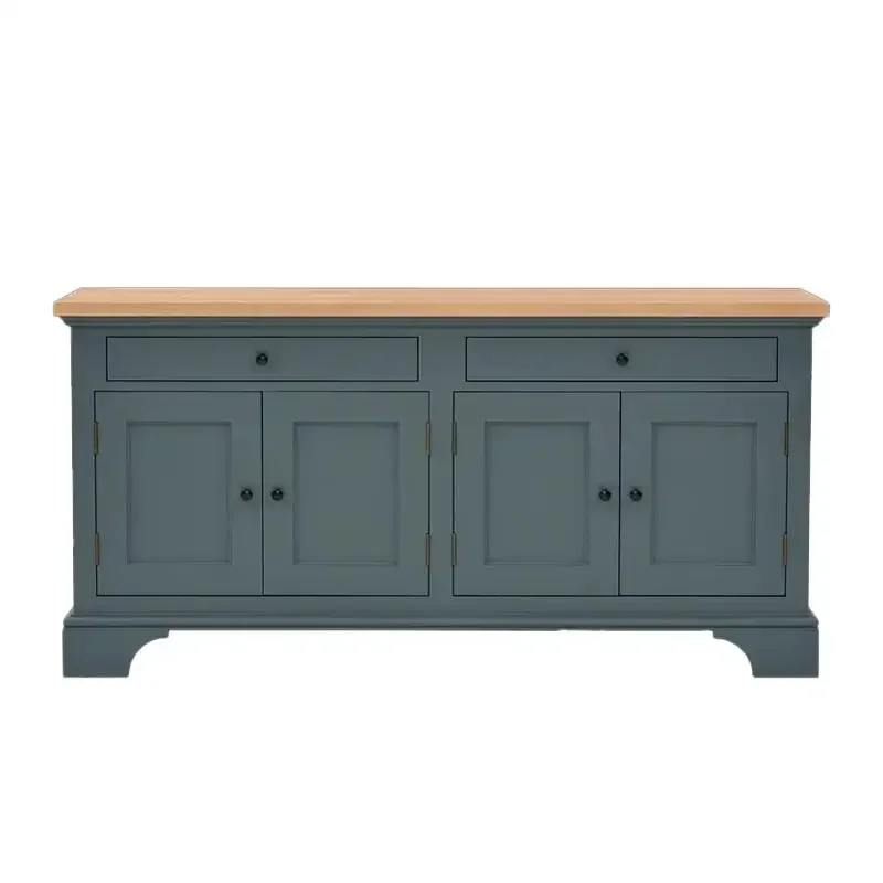 

American country style furniture, retro solid wood dining side cabinet, wall side cabinet, small side cabinet