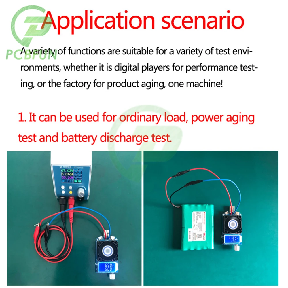 25W 35W QC2.0 QC3.0 USB elektroniczne obciążenie regulowany stały prąd rezystor starzenia napięcie akumulatora tester pojemności woltomierz