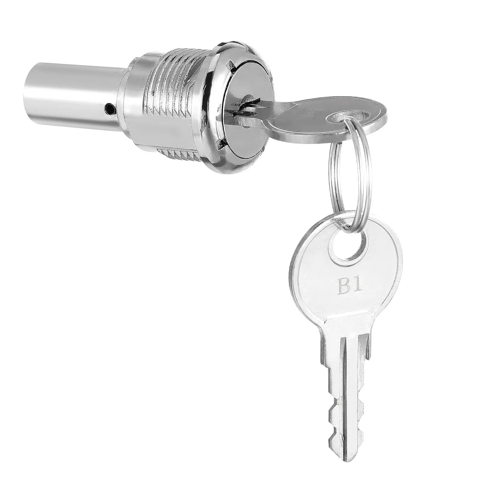 1 Set Of Vending Machine Lock Replacement Gumball Machine Candy Dispenser Key Replacement Lock Bubble Machines Coin Vending