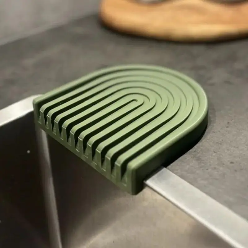 

Kitchen Sink Mat Drying Pad for Faucet Drip 3D Printing Faucet Splash Proof Drying Mat for Bathroom and Kitchen Counter