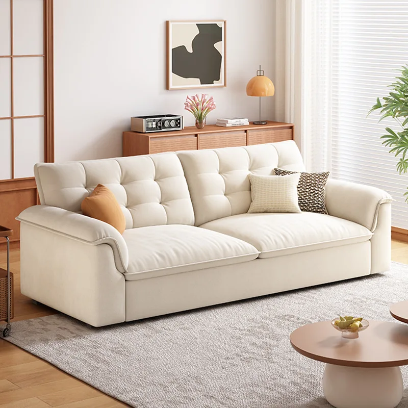 

Processing custom flannel sofa bed folding dual-purpose small apartment living room multi-functional retractable storage