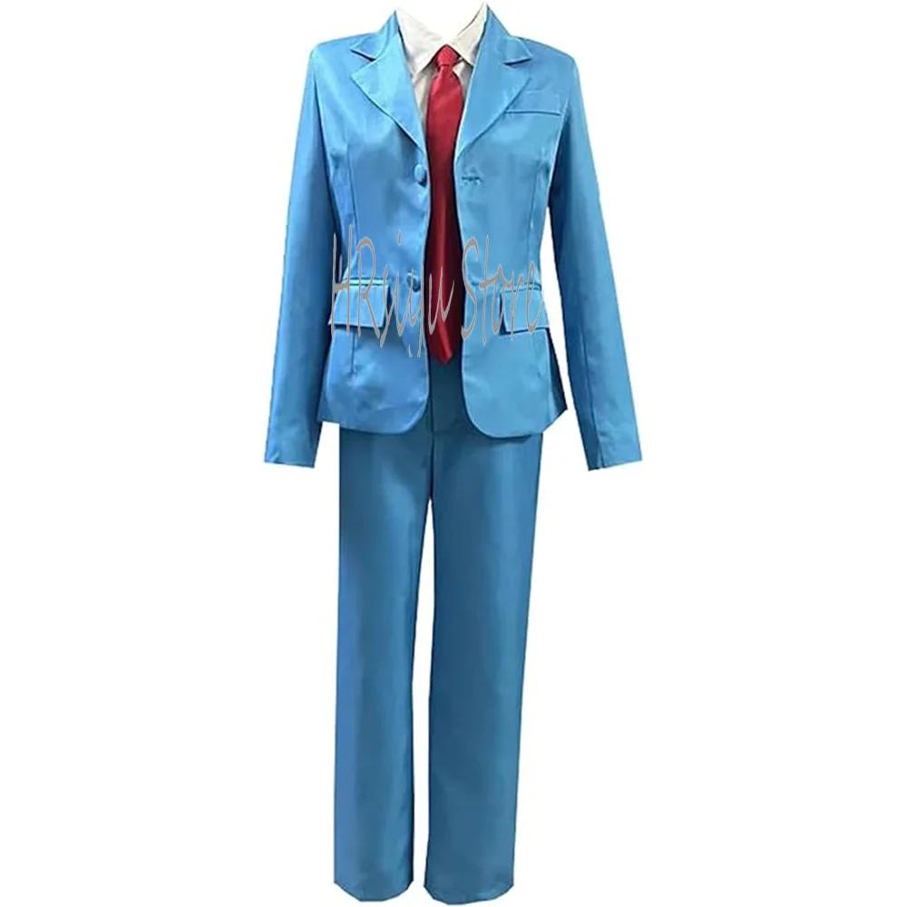 

Anime Cosplay Sousuke Blue School Uniform costume Halloween Suit Customize your size