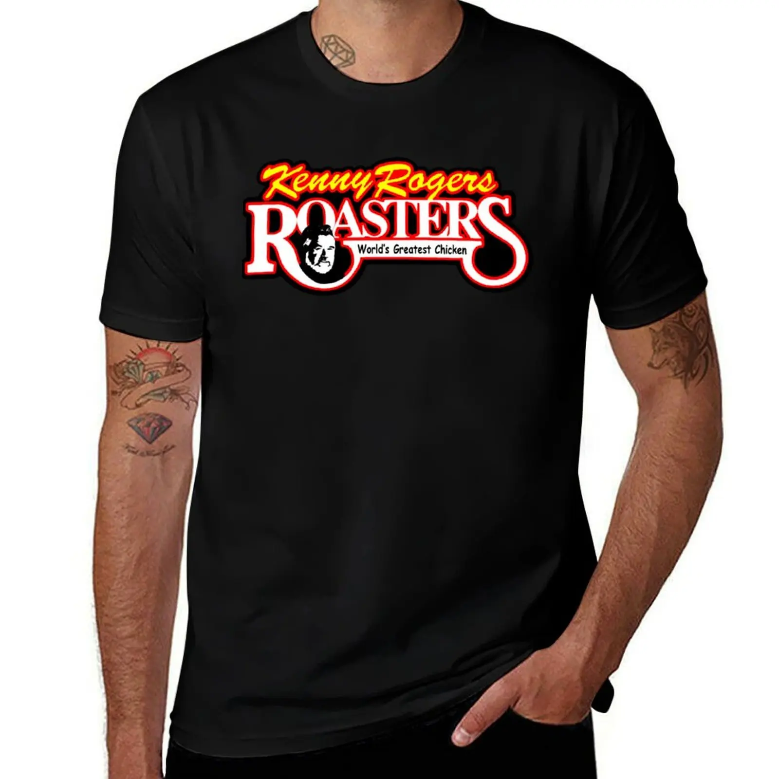 

Kenny Rogers Roasters T-Shirt basketball graphic tees animal prinfor boys Blouse sports fans Men's t shirts