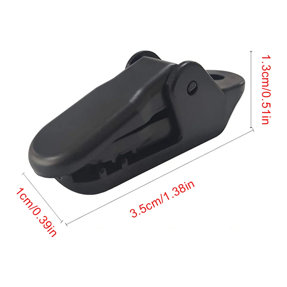 10Pcs Camping Tarp Clips with Carabiner Hanging Hooks Fixing Tarp Clamps Tent Securing Clip for Outdoor Grill Camping