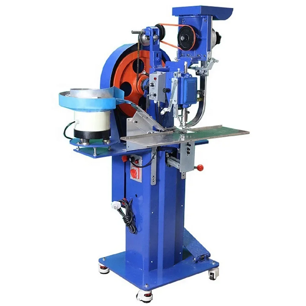 Fully Automatic Shower Curtain Metal Grommet Punching Machine Eyelet Punching Equipment for Fabric Leather Textile Processing