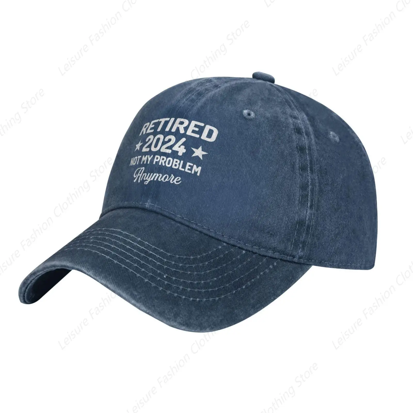 Retired 2024 Not My Problem Anymore Hat for Women Baseball Cap Graphic Caps