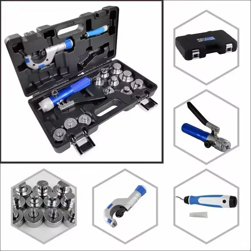 Hydraulic Forging Tool CT-300AL Hydraulic Expander Kit for Copper Tube Expander Copper Tube Expander Tool 3/8