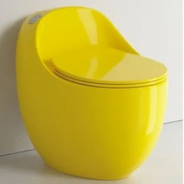 2026 Luxury Hotel One Piece Round Egg Shape Siphon Toilet Bowl Ceramic Floor Mounted Toilet for Bathroompromote sales