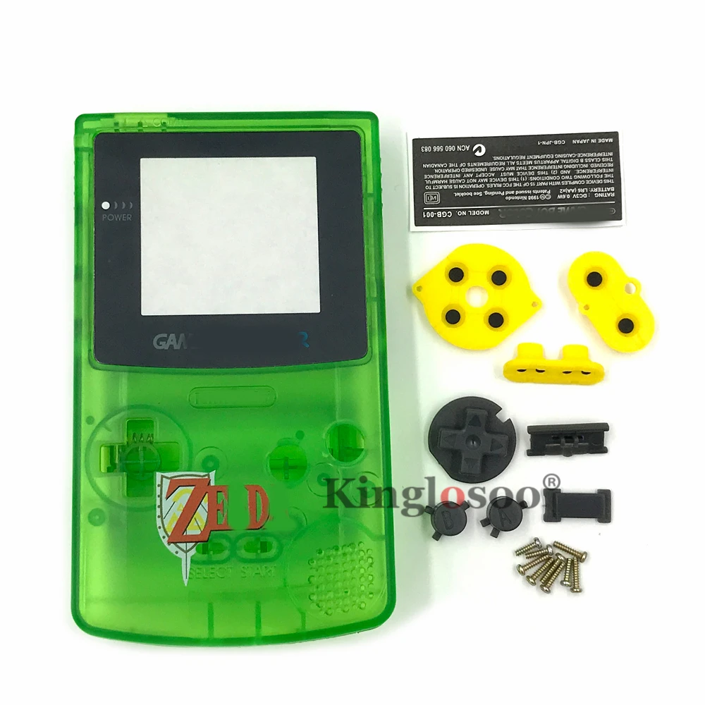 طبعة محدودة غطاء الإسكان الكامل لاستبدال نينتندو جيمبوي اللون GBC شل