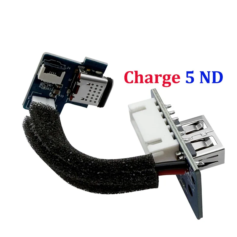 1 قطعة لـ JBL Charge 5 ND ميناء شحن الصيانة أجزاء اللوحة الصغيرة USB-C موصل مقبس شحن 5 استبدال لوحة الطاقة
