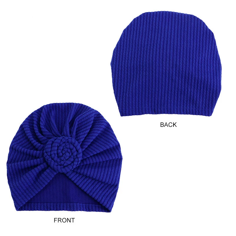 Muzułmańskie kobiety Turban Hidżab Top Twist Knot Headwrap Cover Beanie Chemo Cap Nakrycie głowy Solid Color India Hat Akcesoria do włosów Mujer