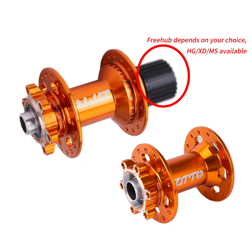 ZTTO 120 Engagement Loud Noise MTB Hub 28/32/36 Holes Bike Hub 6