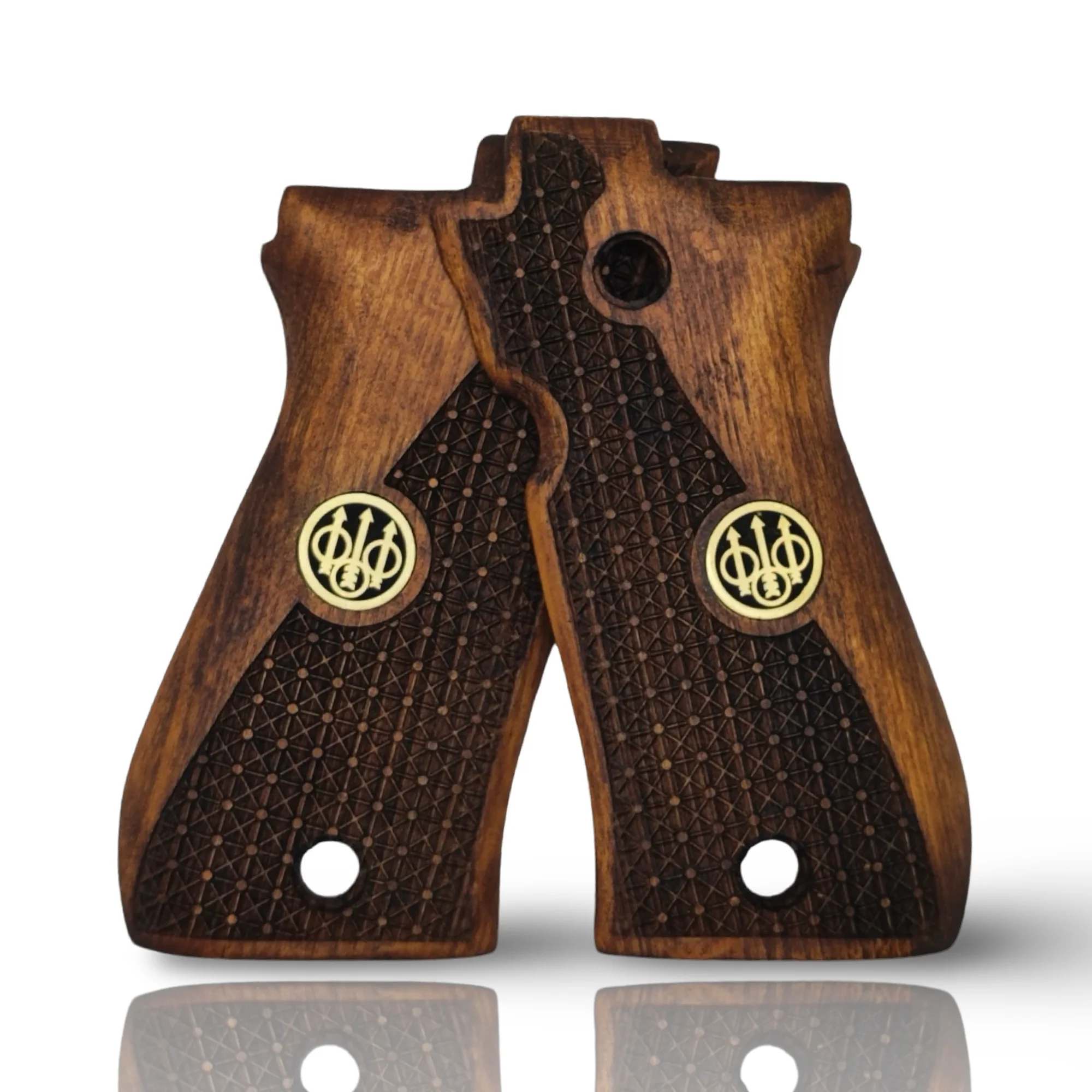 Zib Grips Premium Wooden Series Pistol Grips for Beretta F81