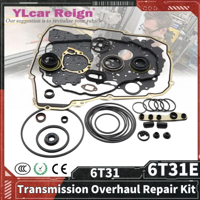 6T31 6T31E Automatic Transmission Overhaul Repair Kit For GM Buick CHEVROLET 6T31 Car Gearbox Clutch Seal Kit Gasket