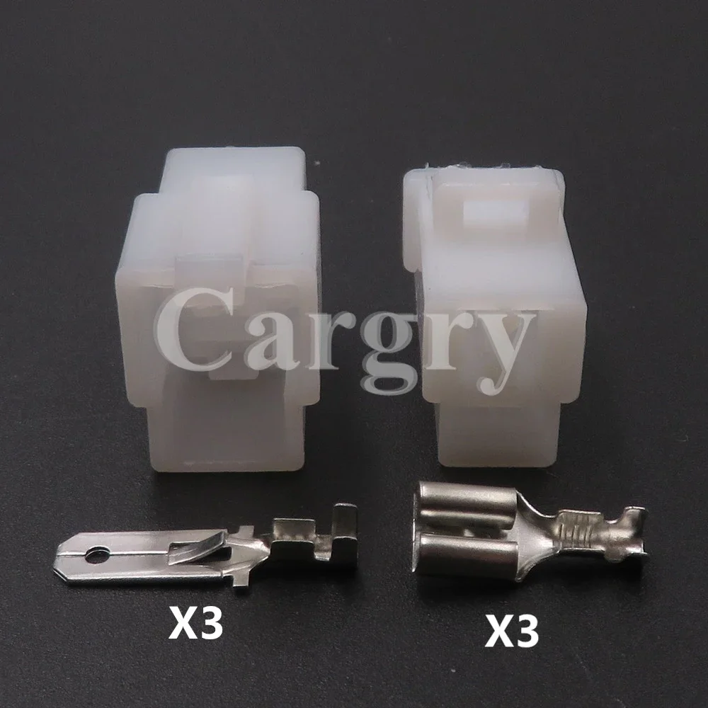 1 Set 3P 6120-2033 6110-4533 AC Assembly Automobile Connector Assembly Car Large Current Wire Harness Socket With Terminal - Detail 1