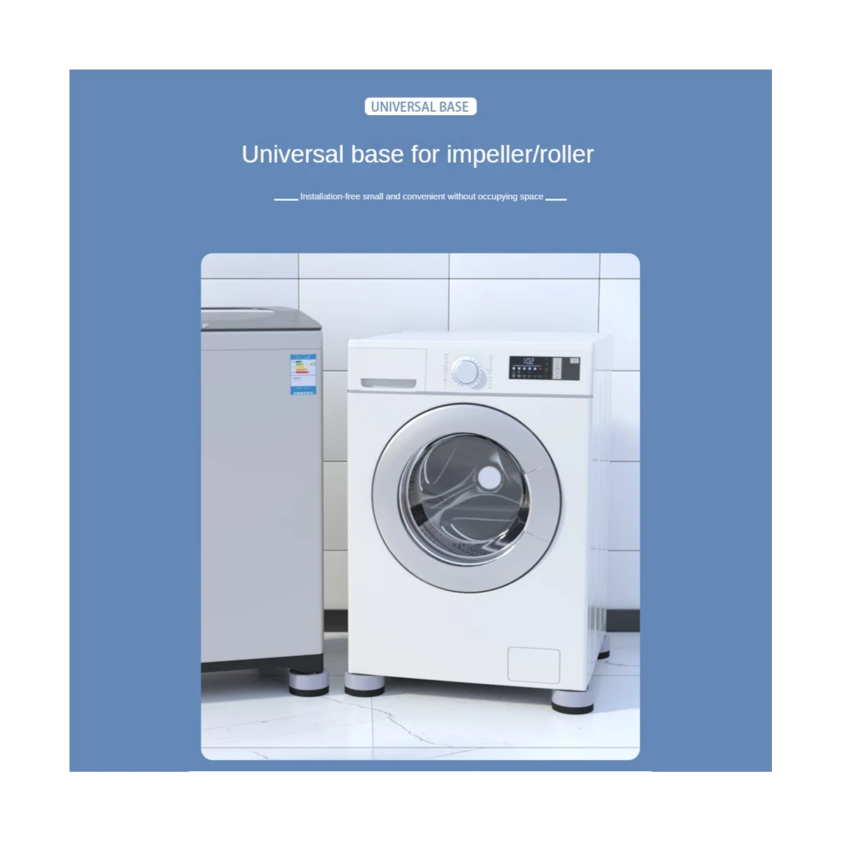 4 Sets Furniture Bed Risers Heavy Duty Round Bed Lifts Risers Adjustable Height,for Table Chairs Couch Cabinet Legs Sofa