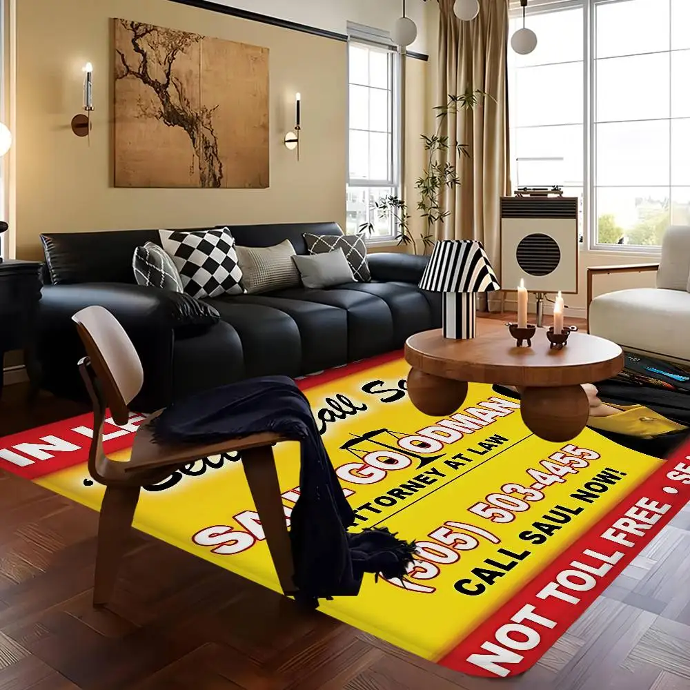 Classic Better Call Saul Room Mats Retro Multiple Choice Living Room Kitchen Rug Non-Slip Welcome Rug