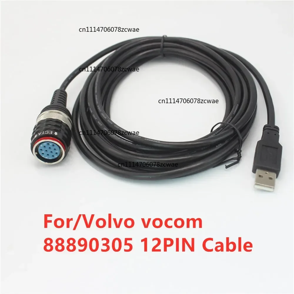 ZOCI- cables For volvo vocom usb cable 88890305 USB Cable for volvo vocom 88890300 VOCOM II 88890400 diagnostic scanner cable