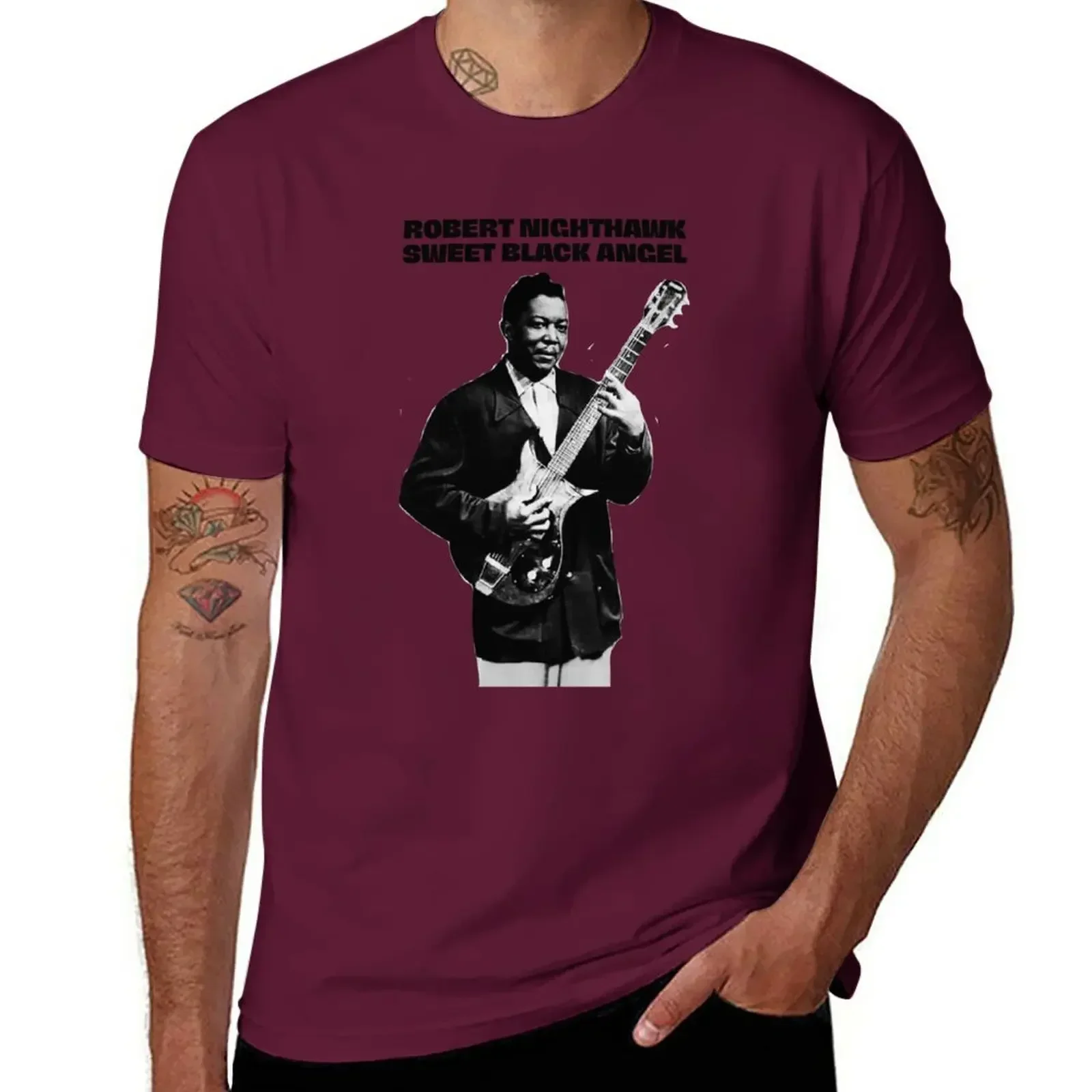 sublime customs design your own sweat men t shirts ROBERT NIGHTHAWK BLUES SUPER COOL T-Shirt