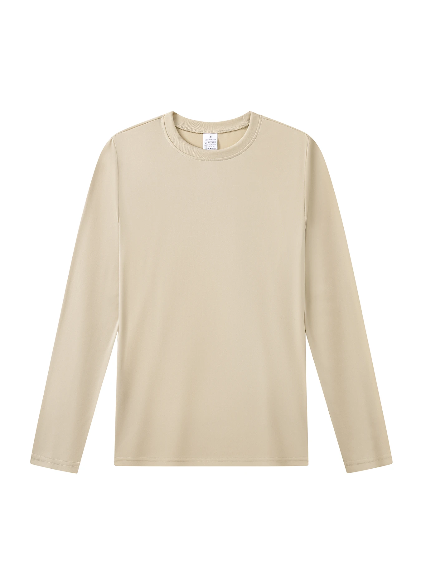 Frühling Sommer Herren Langarm T-Shirts Casual Rundhals Soft Tees Tops Männer Sport Bequeme vielseitige Basics T-Shirts – Detail 3