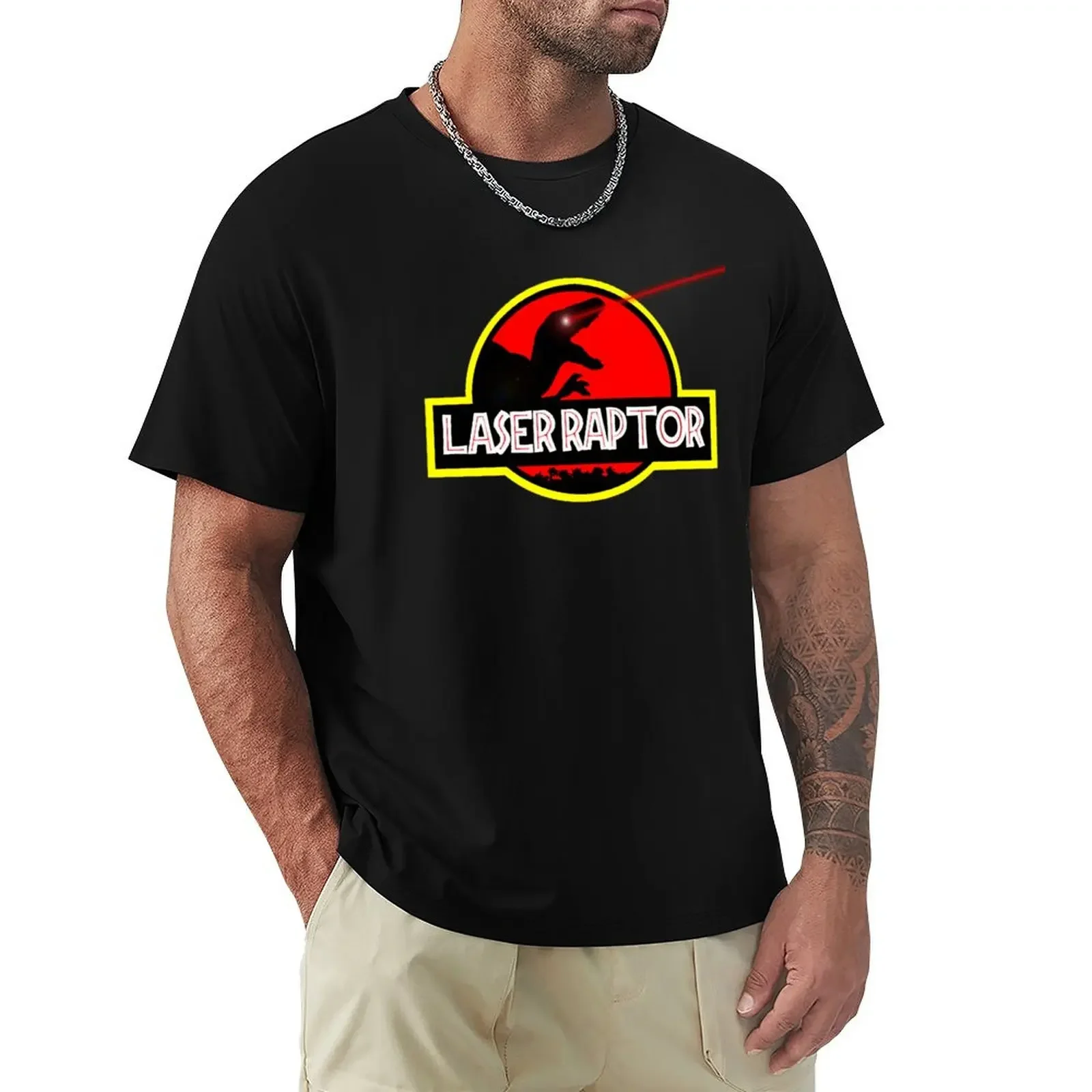 Laser Raptor T-Shirt blanks korean fashion men clothes