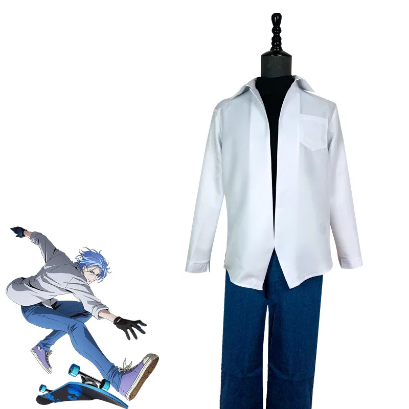 

Infinite Skateboarding SK∞ Ranga Cosplay Costume SK8 Lichi River Ranga Cosplay Outfit