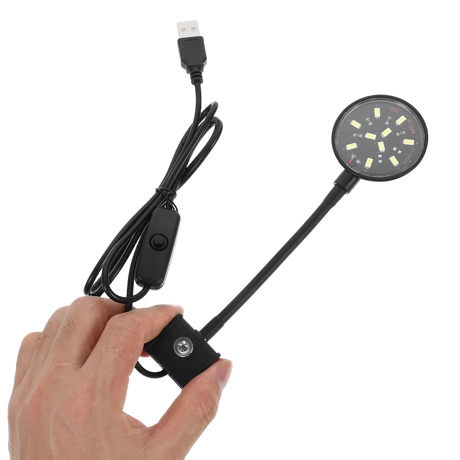 

4W USB Mini LED Clip Light for Betta Fish Tank High Brightness Freshwater Aquarium Decorations Shrimp Tanks Compact Portable