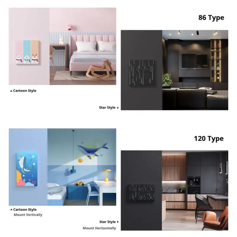 SONOFF-Interruptor de pared inteligente TX Ultimate T5, luz LED con Wifi, Control remoto EWeLink a través de Alexa, Google, Yandex, Alice, Smartthings, novedad