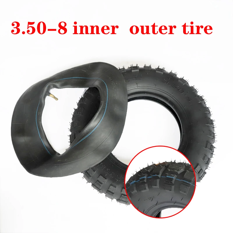 Black Rubber Ttre Inner Tube Bent Valve Stem3.50\