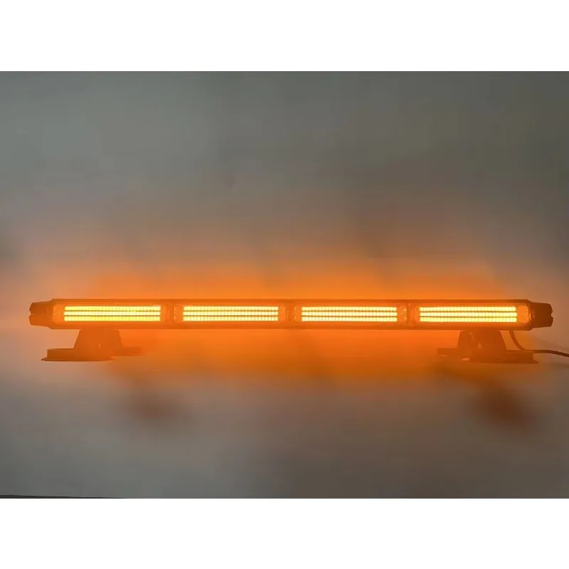 15W LED Amber Emergency Strobe - Vehicle Hazard Warning Safety Roof