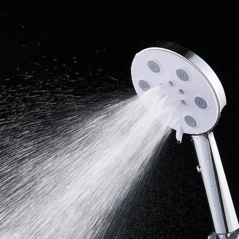 

3 Modes Adjustable Shower Head Handheld Large Flow Shower Head High Pressure Water Saving Rainfall Spray Bathroom Accessories