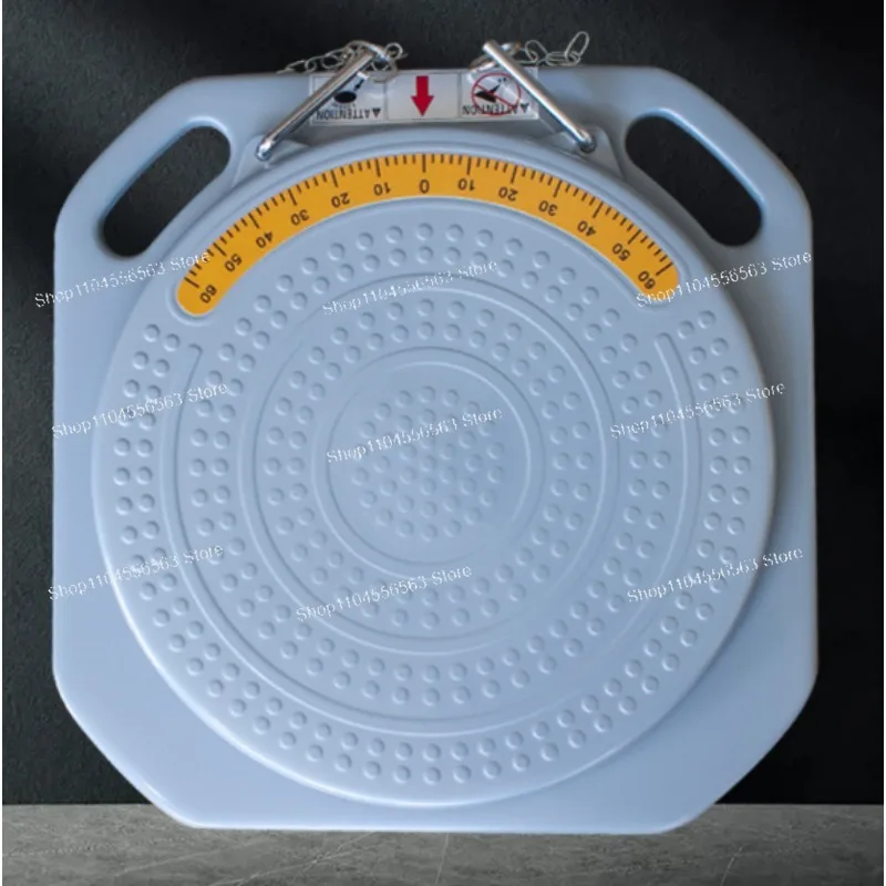 Wheel Aligner System Turnplates Turntables Radius Plates with Scale 4 Ton Load Capacity for Alignment Scissor Lift & 4-Post Lift