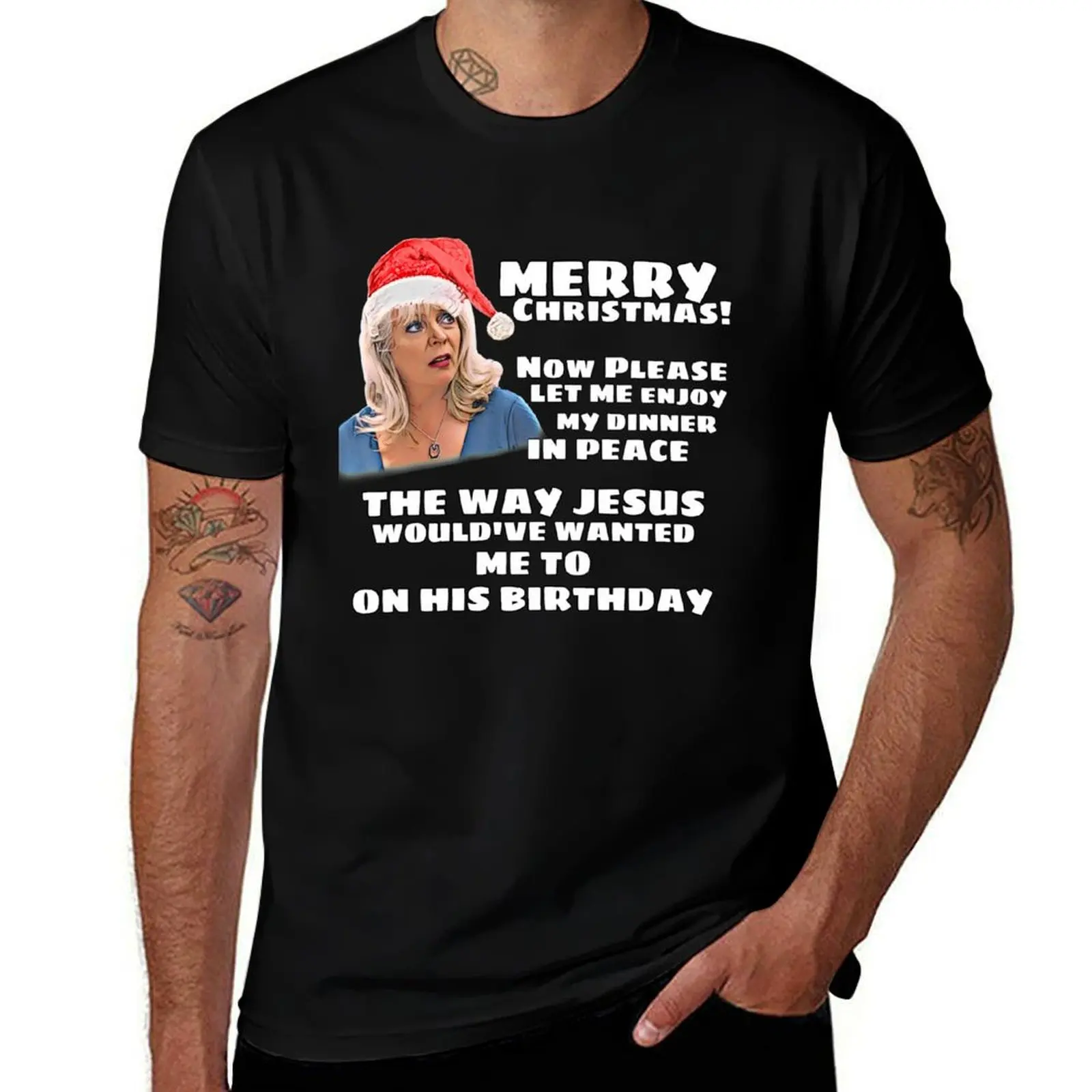 Pam Gavin & Stacey Christmas “Jesus Would’ve Wanted” T-Shirt Lightweight Sport Basic T-Shirt