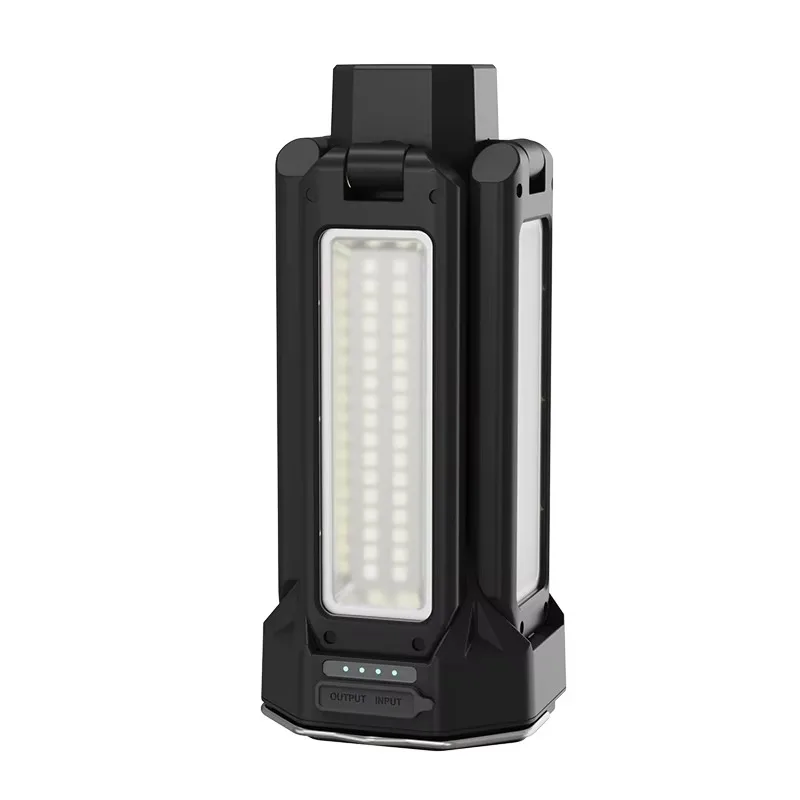 Best Seller 16000mAh Collapsible 360° Lighting Waterproof Camping Lantern Four-leaf Lighting Camping Light