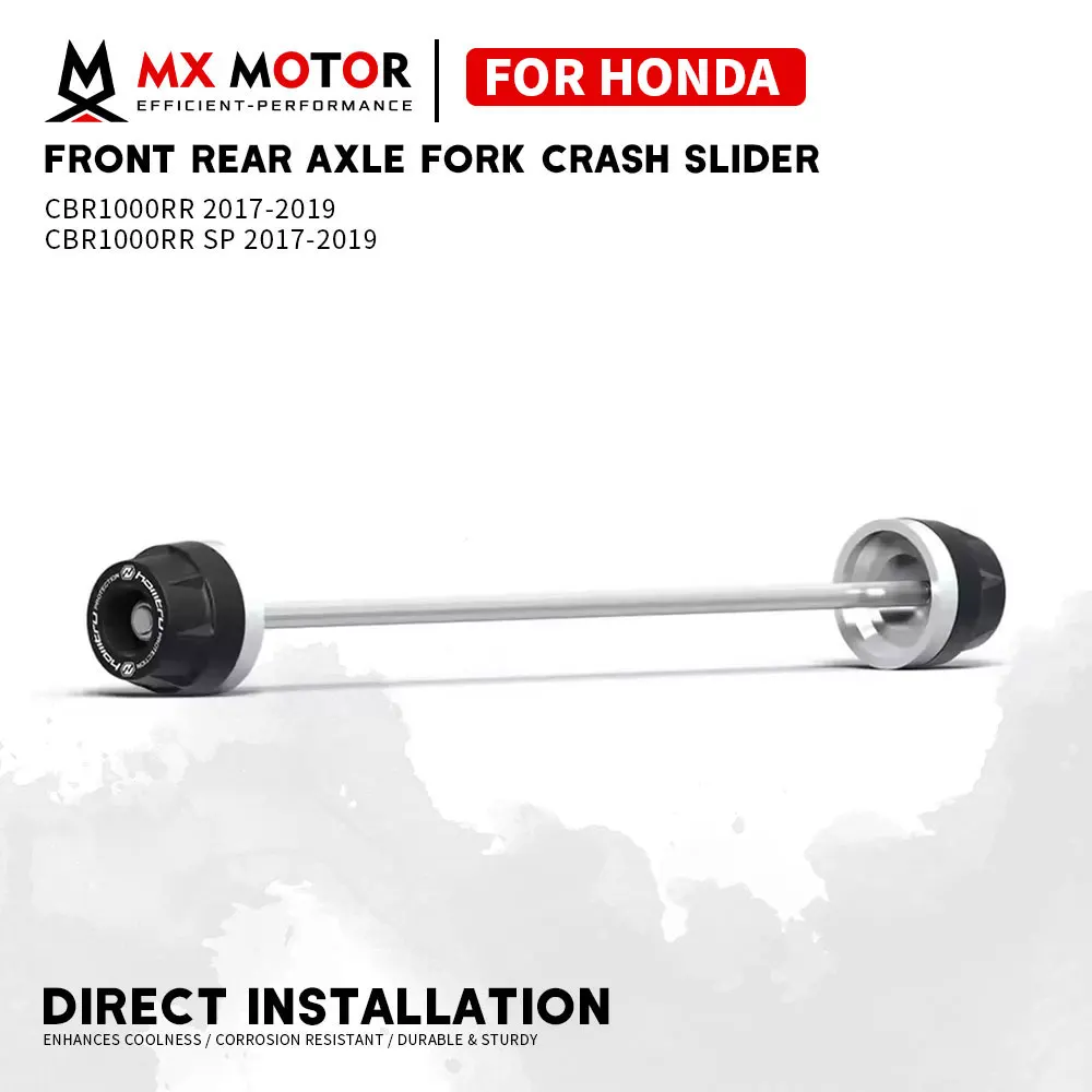 

CBR1000RR Motorcycle Front Rear Axle Fork Crash Slider For HONDA CBR 1000 RR SP 2017 2018 2019 Rocker Arm Anti-collision Slider