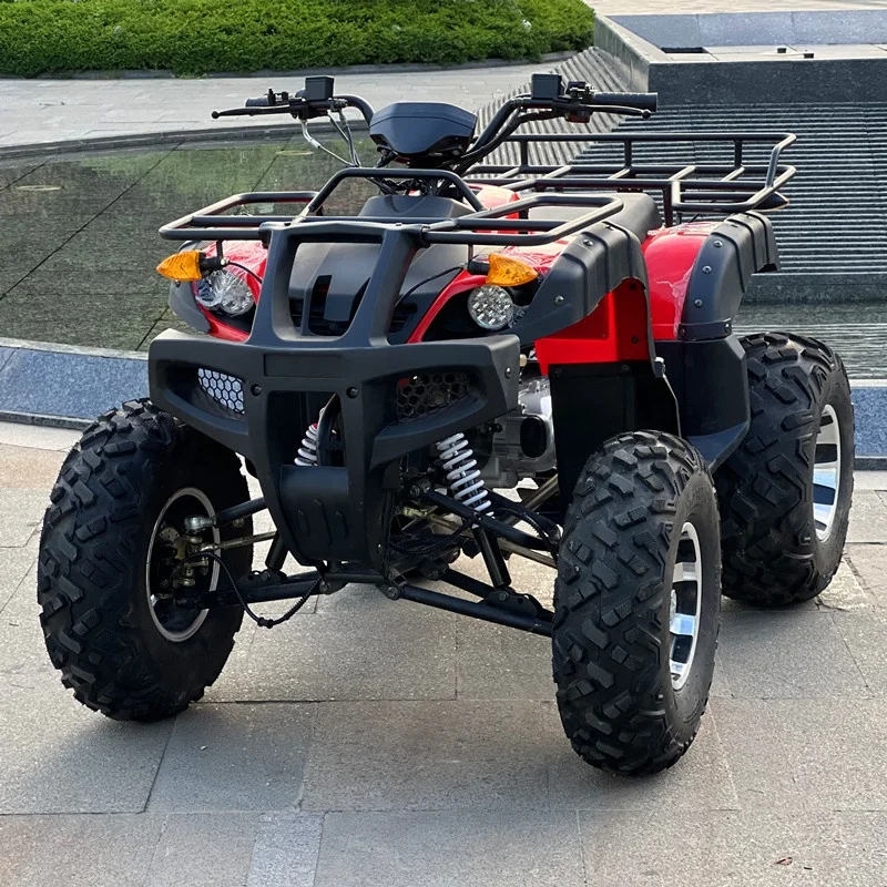 4 Stroke 4 Wheeler Automatic 200cc Chain Drive 2WD Quad Bike ATV for Adults