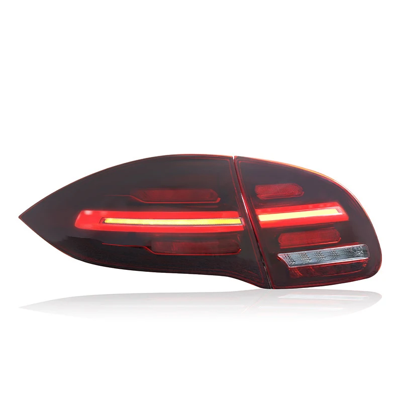 LED Taillight Rear Lamp Assembly Upgrade For Porsche Cayenne 958 2011 2012 2013 2014 DRL Dynami Signal Brake Lights