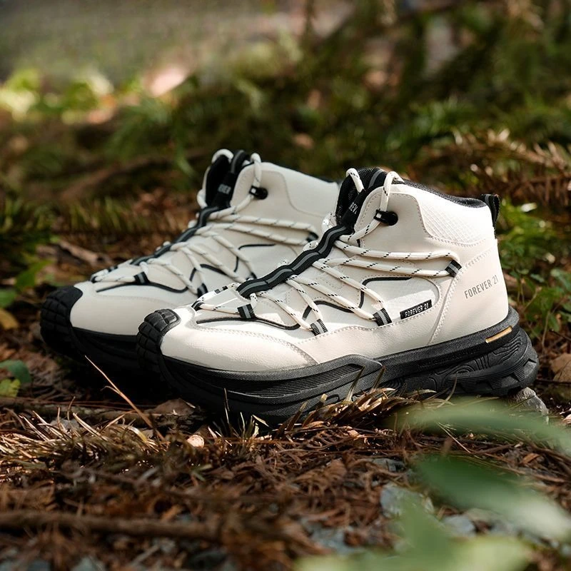 

2026 New Trend Gym Hiking Shoe For Man Non-Slip Men Shoes Mountain Climbing Shoes Men Top Quality Wearable Outdoor Walking Shoes