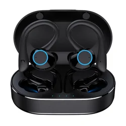 for Doogee S200X S118 V Max Plus TWS Wireless Headphones Bluetooth-compatible Noise Cancelling Headsets Stereo Bass Earphone Mic