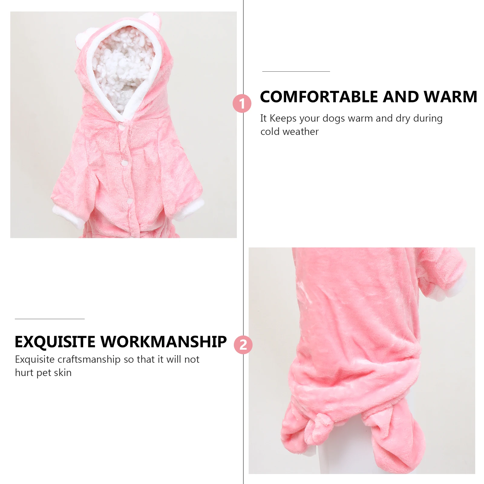 

Clothes Warm Dog Small Coat Puppy Winter Outfits Pet Cooling Vest Cosplay Clothing