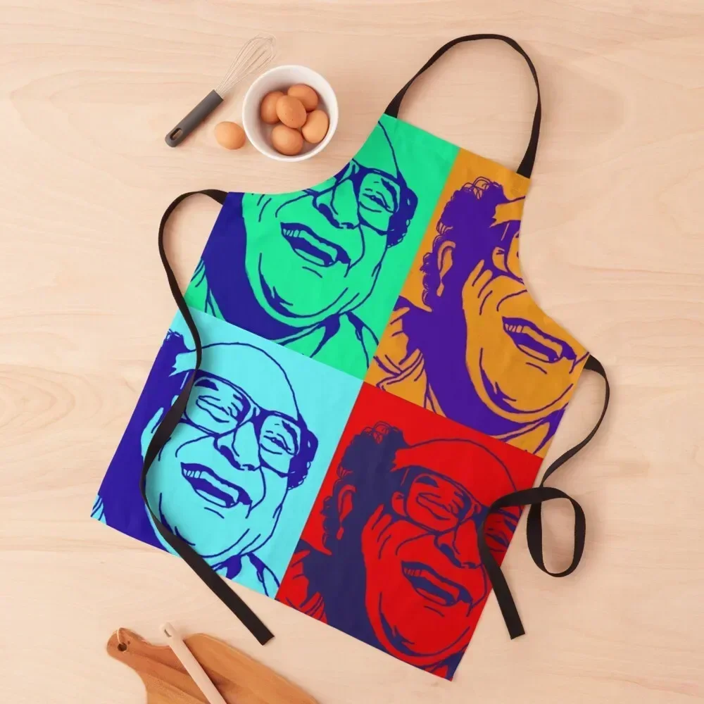 Pop Art Danny Devito Apron Custom manicurist kitchen clothes Useful Things For Kitchen Apron