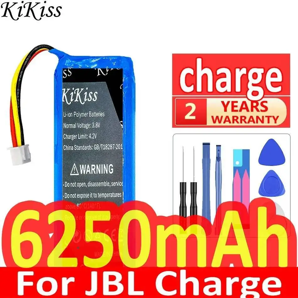

Speaker Battery Long-Lasting Performance For Jbl Charge Bluetooth 6250Mah