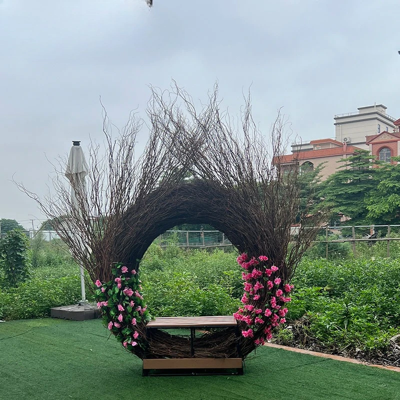 

Открытый Интернет-знаменитости, птичье гнездо, качели Бали, живописное место, сиденье для отеля, кровать и завтрак, фоточасы в креативной лампе из ротанга h