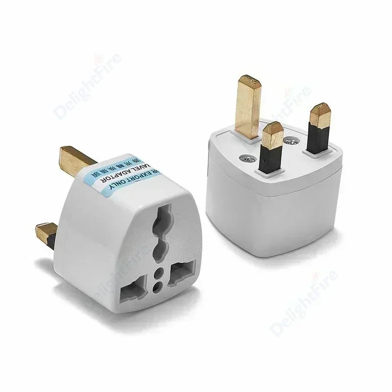 UK Plug Adapter American Australia European AU EU US To UK Travel Adapter American To British Power Socket Type G AC Outlet