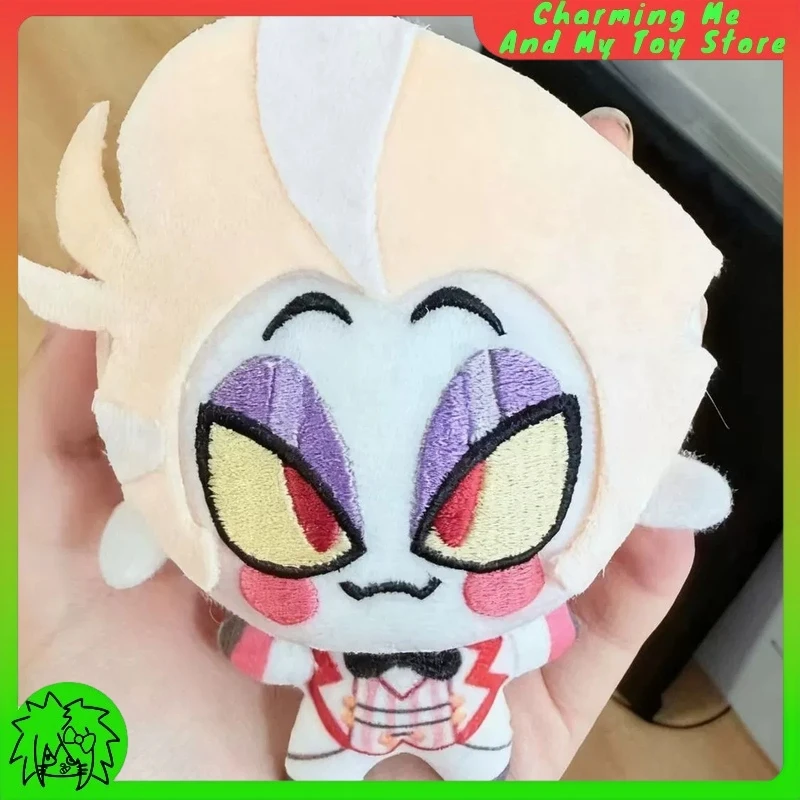 Hazbin Hotel Vox Alastor 10cm Plush Doll Knockoff Version  Alastor Cute Nunu Printed Style Companion Plush Toy Presale 15 Days