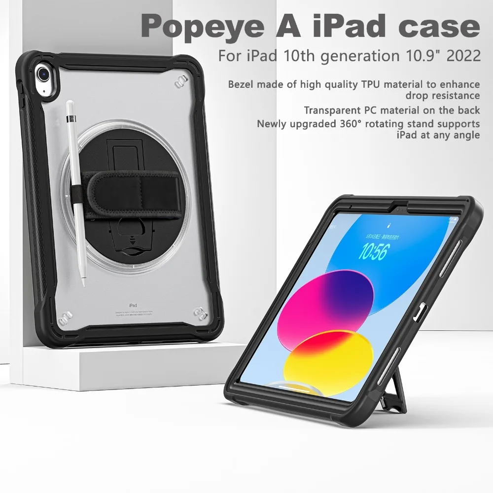 Custodia personalizzata con supporto girevole a 360 gradi a forma di orsetto gommoso per iPad Pro 2025 Mini 4/5/6, iPad 8,3, 9,7 Custodia personalizzata con supporto girevole a 360 gradi a forma di orsetto gommoso per iPad Pro 2025 Mini 4/5/6, iPad 8,3, 9,7