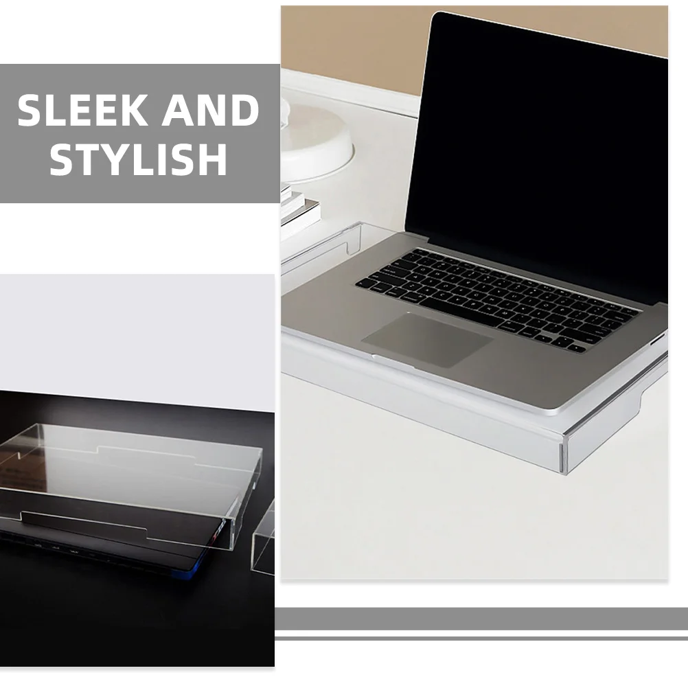1Set Penutup Debu Keyboard Akrilik Pelindung Tahan Gores Tahan Air Transparan untuk Keyboard Mekanis Desktop Laptop